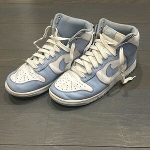 Nike Dunk High Retro University Blue White Women’s 9 DD1869-107
